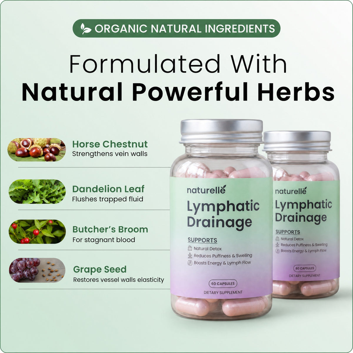 Formulated with natural powerful herbs
